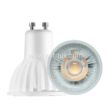 LED GU10 7W spotlights 38°COB dimmable